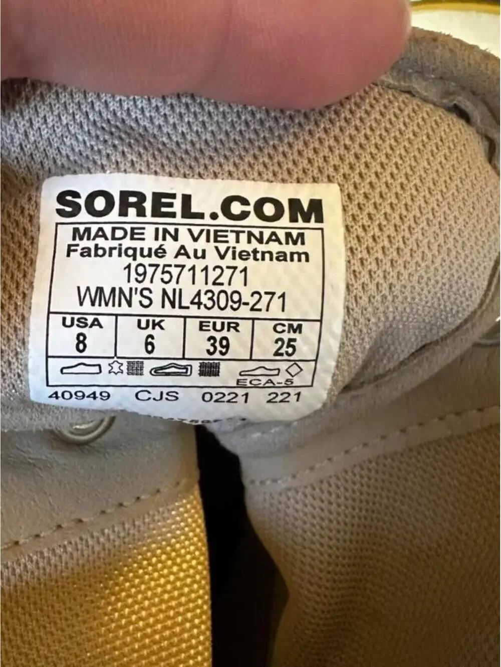 Sorel Caribou OTM Waterproof Winter Snow Boots 8